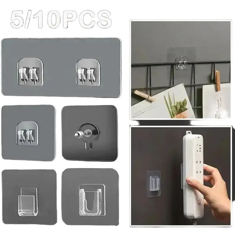 No-Drill Hooks for Kitchen Clutter-Free — product view 1
