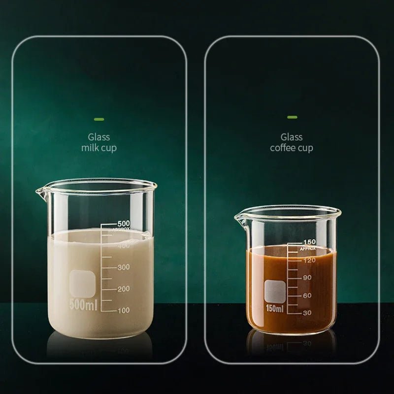 Transparent High Borosilicate Glass Measuring Cup 50ml To 1000ml Sturdy Kitchen
