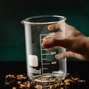Transparent High Borosilicate Glass Measuring Cup 50ml To 1000ml Sturdy Kitchen