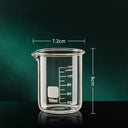 Transparent High Borosilicate Glass Measuring Cup 50ml To 1000ml Sturdy Kitchen