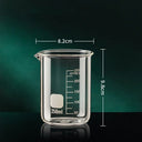 Transparent High Borosilicate Glass Measuring Cup 50ml To 1000ml Sturdy Kitchen