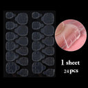 Transparent Nail Extension Adhesive Tapes Seamless Bond