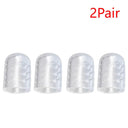 Transparent Silicone Toe Separators for Foot Pain Relief