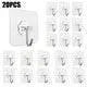 No-Drill Hooks for Bathroom Organization — product view 8