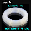 Transparent Teflon PTFE Tube for 3D Printer Bowden Extruder