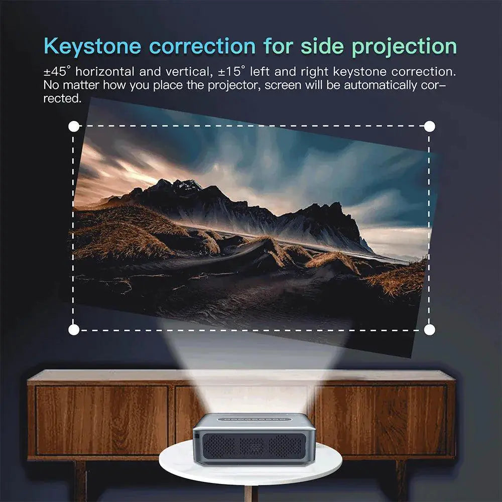 Transpeed Home Theater Projector 8K Clarity Entertainment