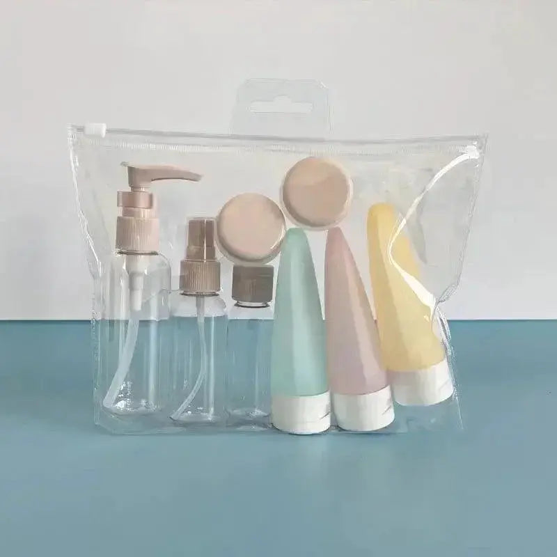 Travel Kit Refillable Bottle Set for Lotion and Shampoo