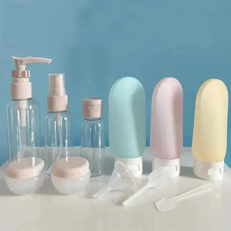 Travel Kit Refillable Bottle Set for Lotion and Shampoo
