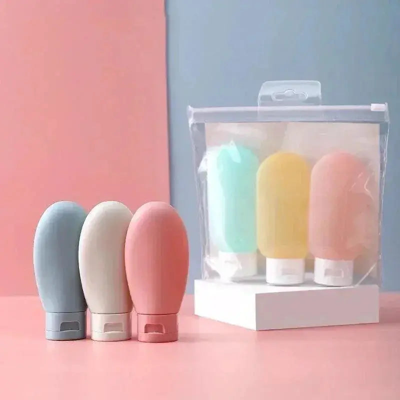 Travel Kit Refillable Bottle Set for Lotion and Shampoo