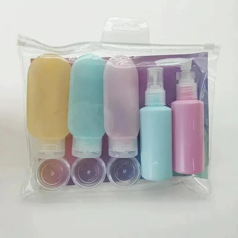 Travel Kit Refillable Bottle Set for Lotion and Shampoo