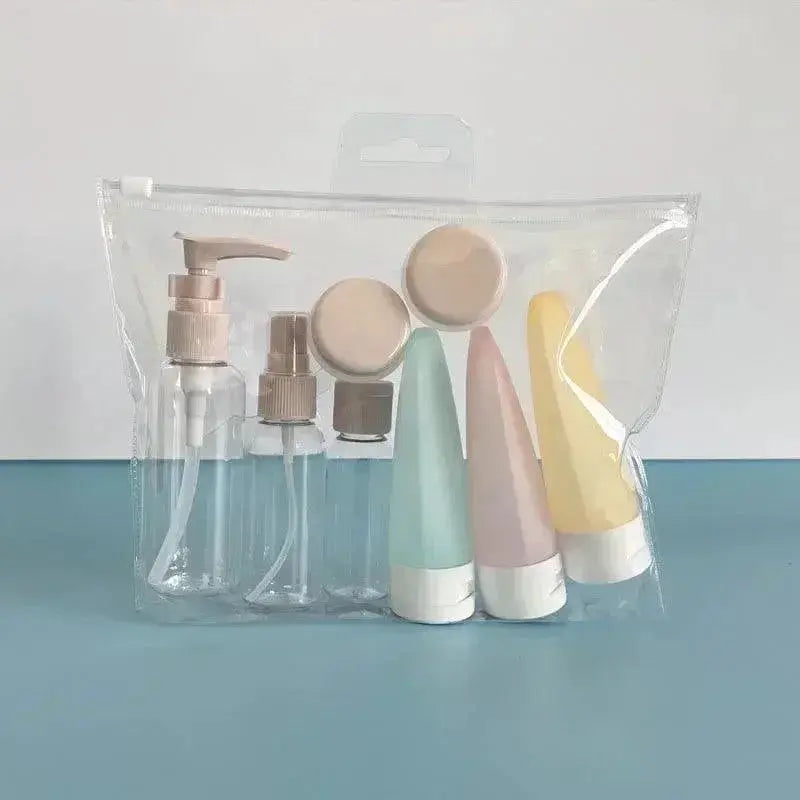 Travel Kit Refillable Bottle Set for Lotion and Shampoo