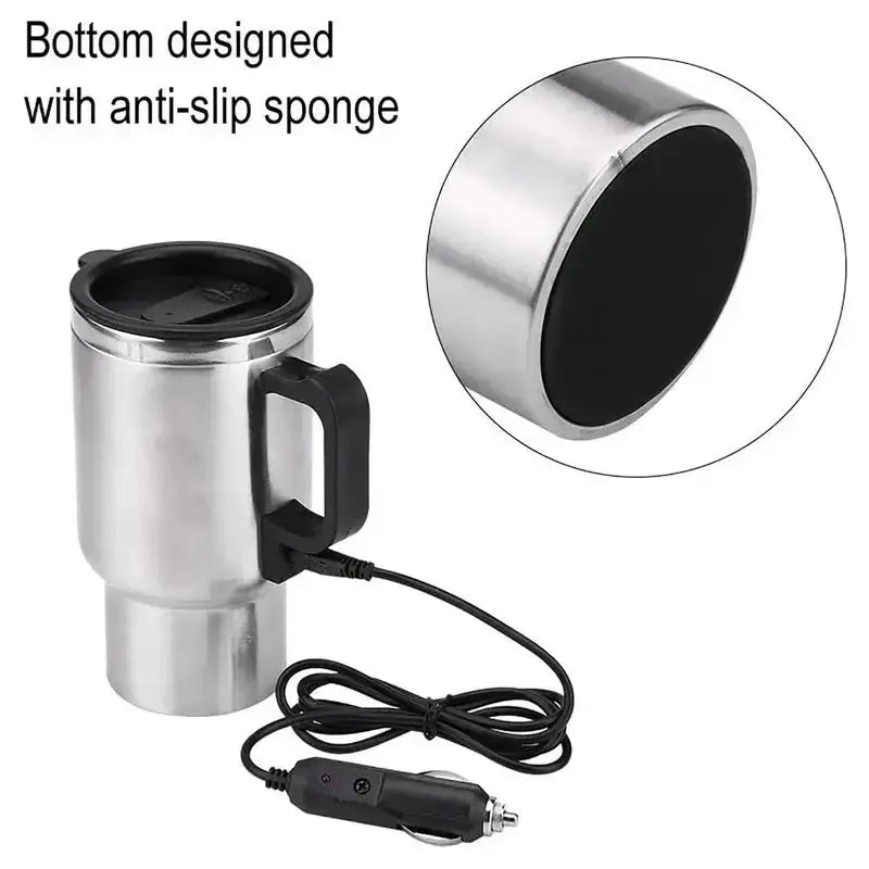 Travel Mug Keeps Coffee Hot For Cars