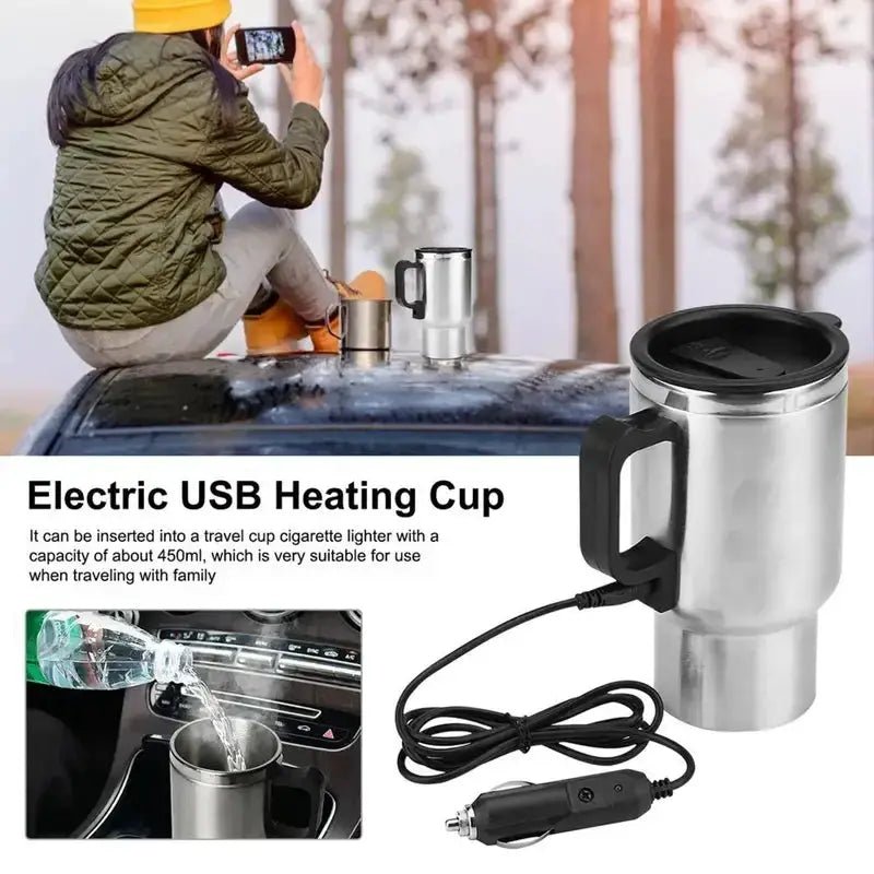 Travel Mug Keeps Coffee Hot For Cars
