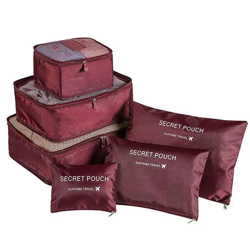 Travel Organizer Set Portable Bags for Clothes and Shoes
