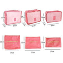 Travel Organizer Set Keeps Luggage Tidy