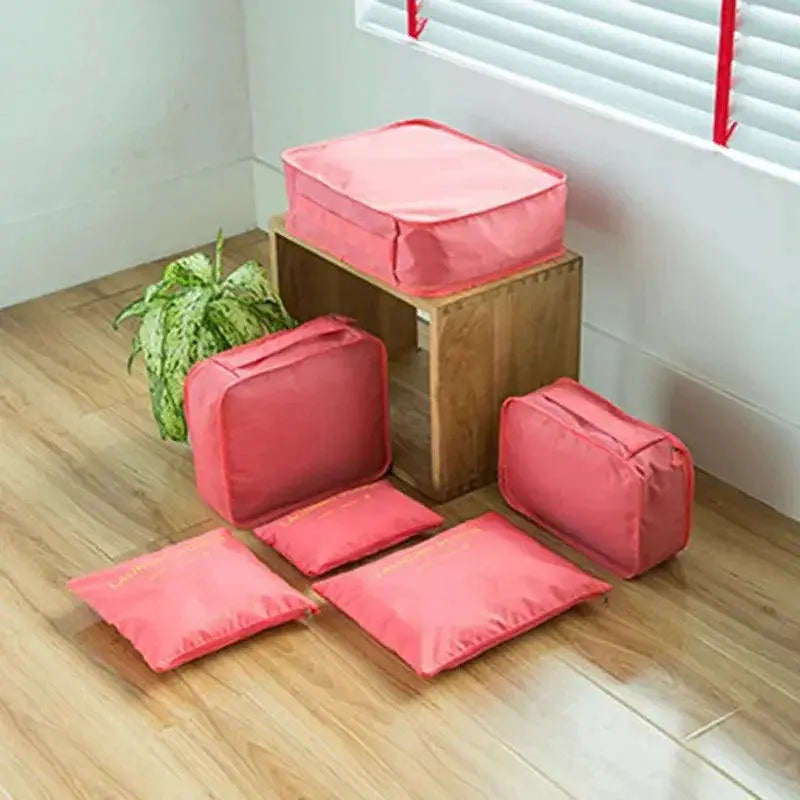 Travel Organizer Set Portable Bags for Clothes and Shoes