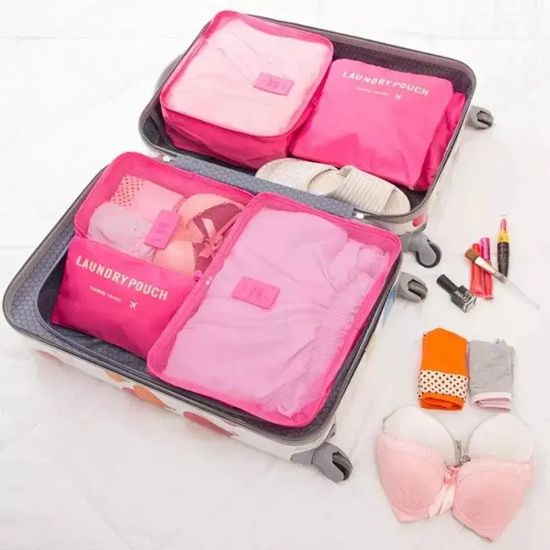Travel Organizer Set Portable Bags for Clothes and Shoes