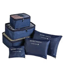 Travel Organizer Set Keeps Luggage Tidy