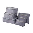 Travel Organizer Set Keeps Luggage Tidy