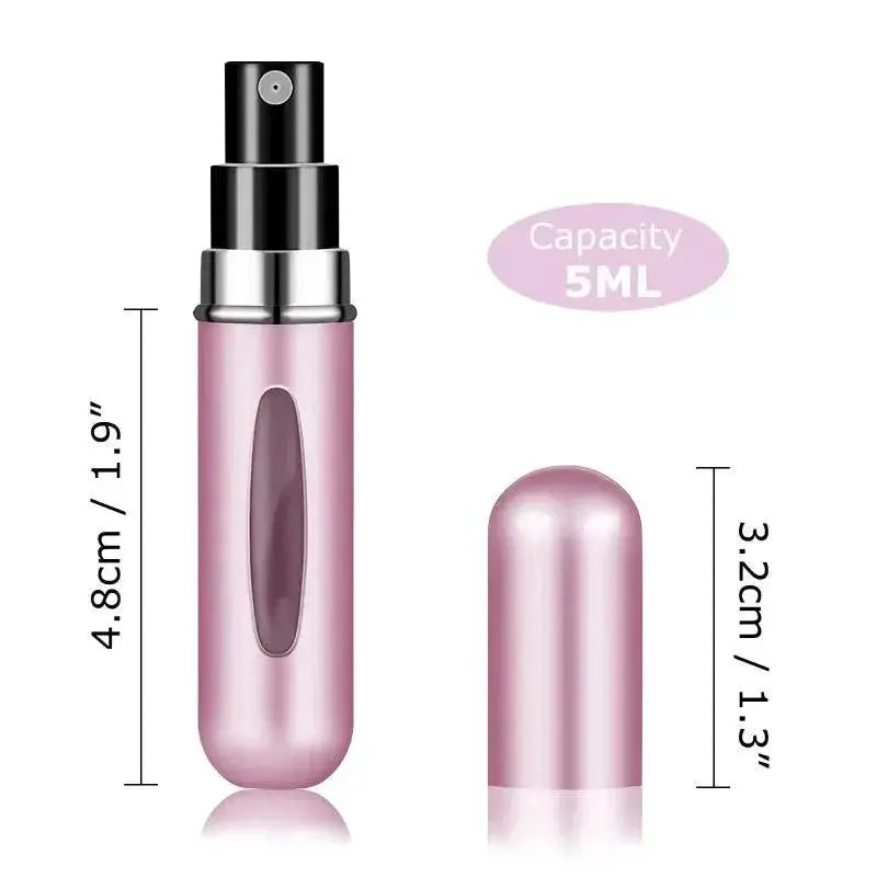 Travel Perfume Atomizer Spray Bottle With Synthetic Glass
