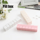 Travel Pill Organizer with Braille Convenient Compact Use