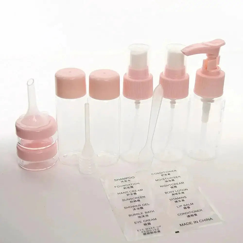 Travel Sub Bottles Portable Mini Spray Lotion Containers