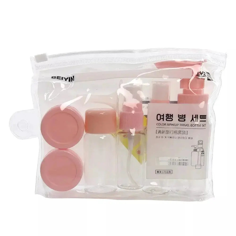 Travel Sub Bottles Portable Mini Spray Lotion Containers
