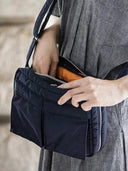 Trendy Japanese Nylon Waterproof Messenger Bag for Men