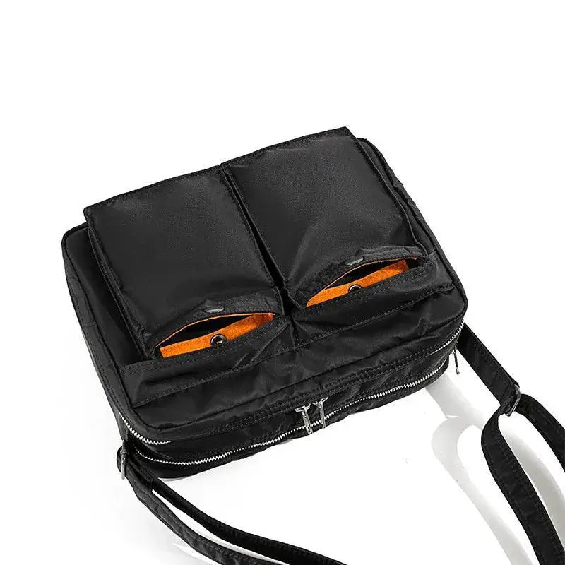 Trendy Japanese Nylon Waterproof Messenger Bag For Men