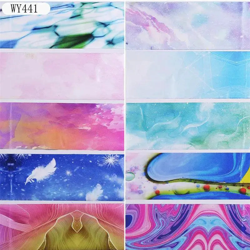 Nail Foil Stickers for Marble DIY Nails — product view