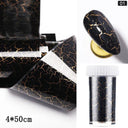 Trendy Marble Nail Foil Stickers Set for DIY Nail Art