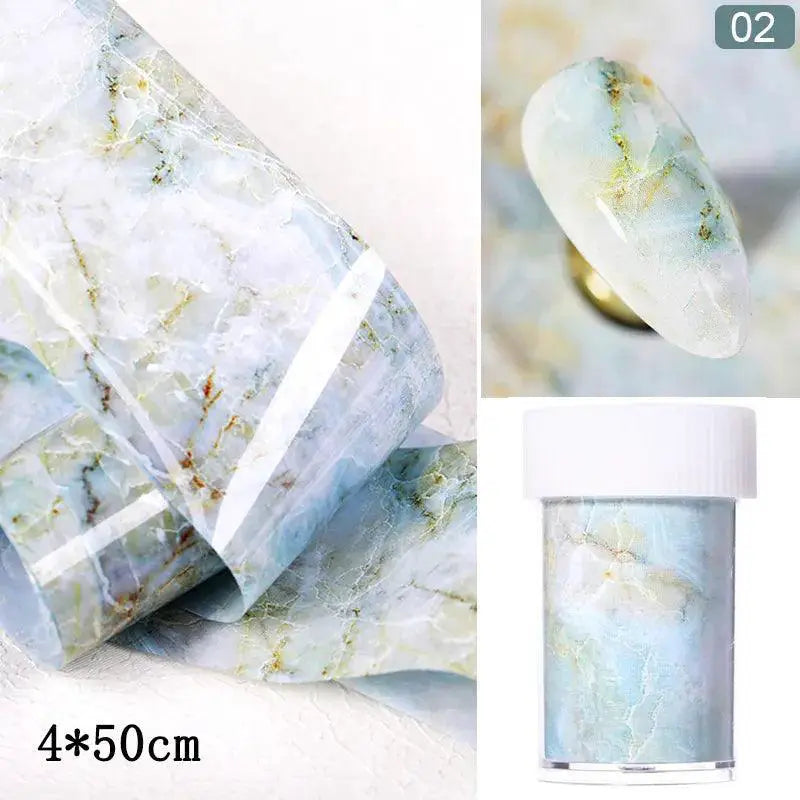 Nail Foil Stickers for Marble DIY Nails — product view