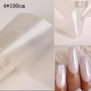 Trendy Marble Nail Foil Stickers Set for DIY Nail Art