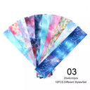 Trendy Marble Nail Foil Stickers Set for DIY Nail Art