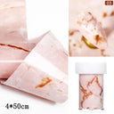 Trendy Marble Nail Foil Stickers Set for DIY Nail Art