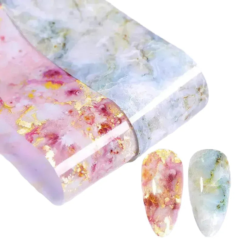 Nail Foil Stickers for Marble DIY Nails — 67