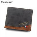 Tri-fold Men's Wallet: Stylish Business Wallet with Coin Purse