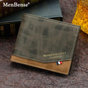 Tri-fold Men's Wallet: Stylish Business Wallet with Coin Purse
