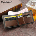 Tri-fold Men's Wallet: Stylish Business Wallet with Coin Purse