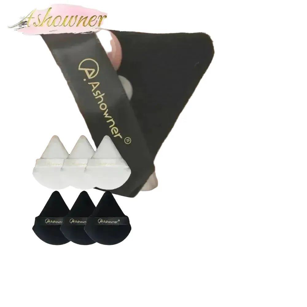 Makeup Sponge Set for Foundation Finish — 2PCS Black