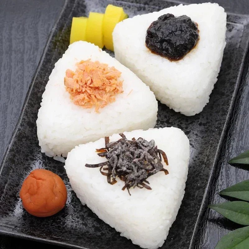 Triangles Sushi Mould Onigiri Maker Kit For Bento Two Sizes Triangles Rice Molds