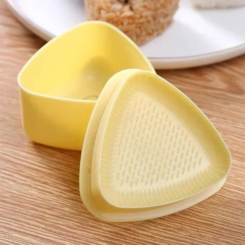 Triangles Sushi Mould Onigiri Maker Kit For Bento Two Sizes Triangles Rice Molds
