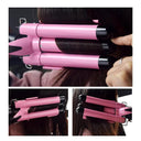 Triple Barrel S-Wave Hair Curler Professional Styling Tool