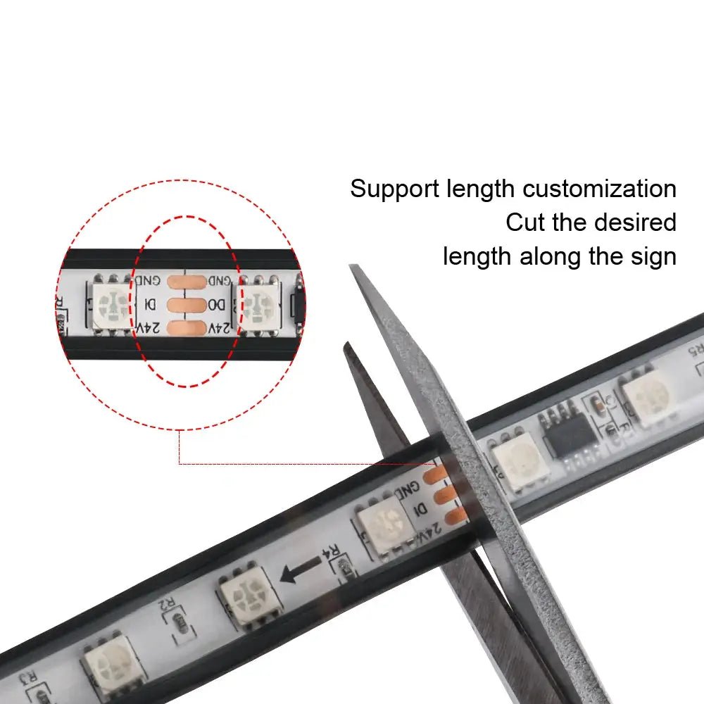 Truck RGB LED Strips for Night Mood