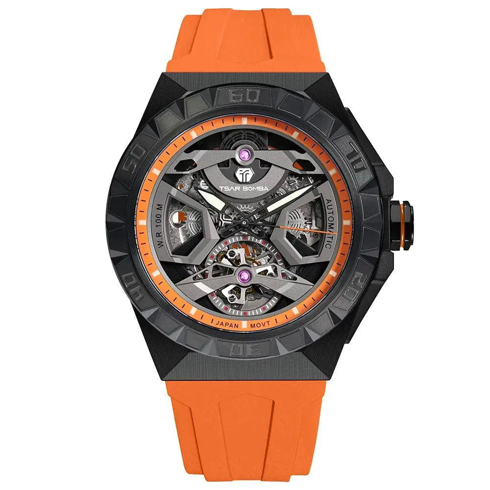 Tsar Bomba Automatic Mens Watches Luxury Mechanical 10ATM