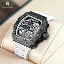TSAR BOMBA Carbon Fiber Mens Automatic Waterproof Watch