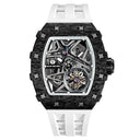 TSAR BOMBA Carbon Fiber Mens Automatic Waterproof Watch
