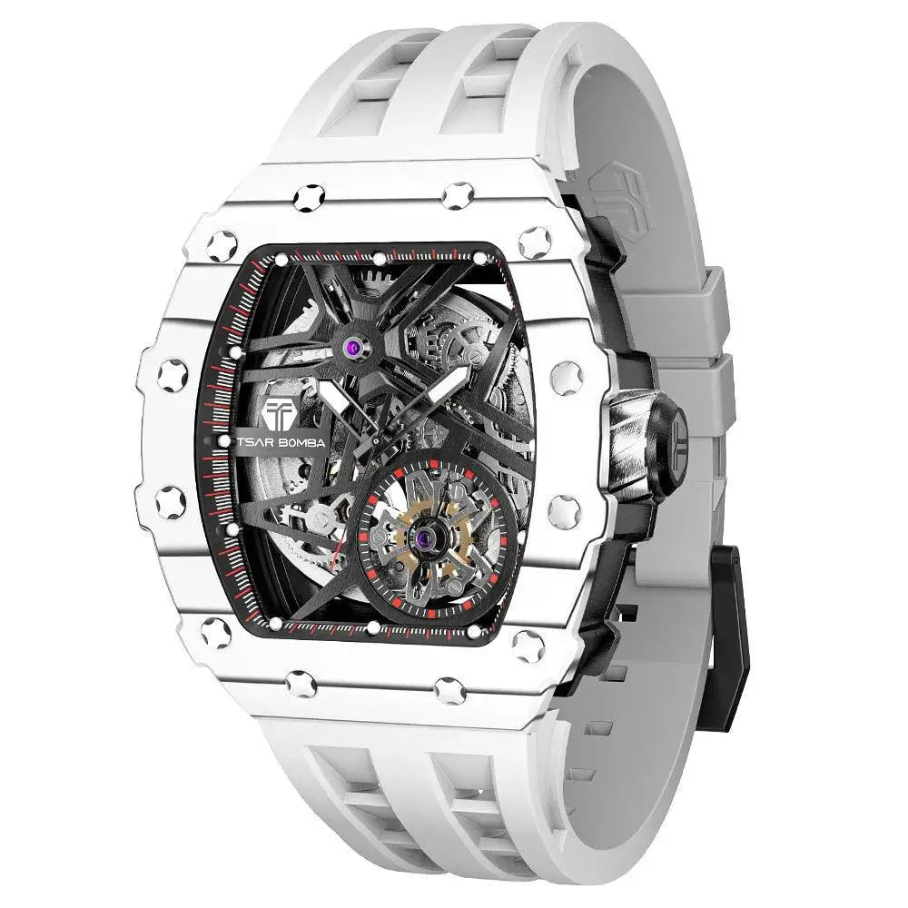 Tsar Bomba Carbon Fiber Mens Automatic Waterproof Watch