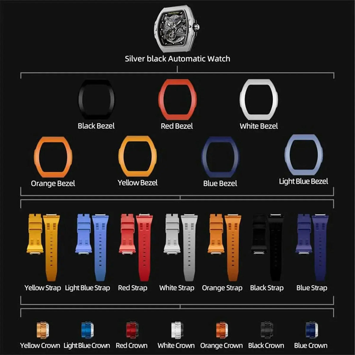 Interchangeable Watch for Men Automatic — product view 9