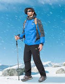 Men Winter Waterproof Climbing Skiing Trekking Fleece Pants
